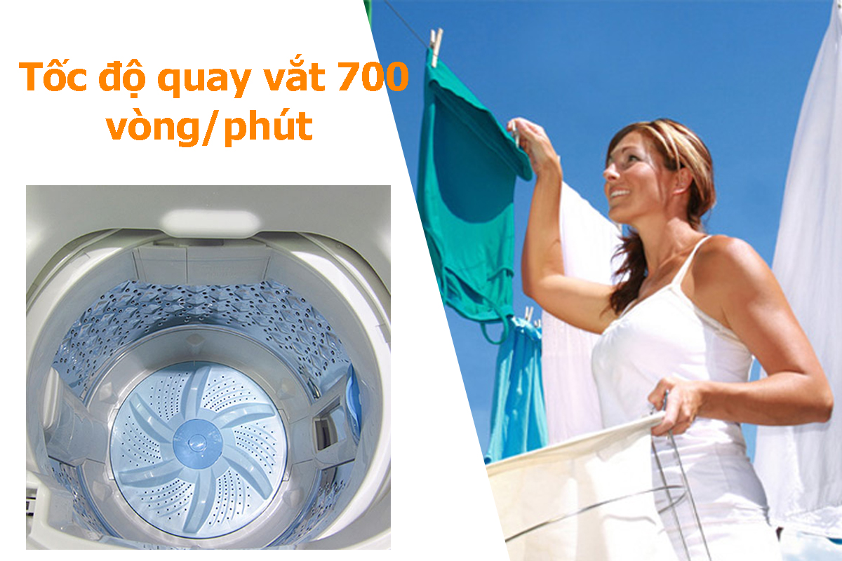 Máy Giặt Cửa Trên Toshiba AW-A800SV (7Kg)