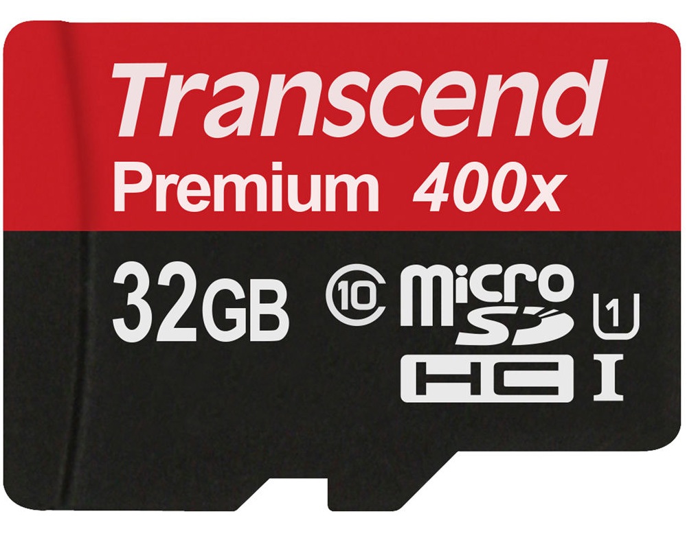 Thẻ Nhớ Micro SD Class 10 Premium Transcend 32GB - 60MB/s