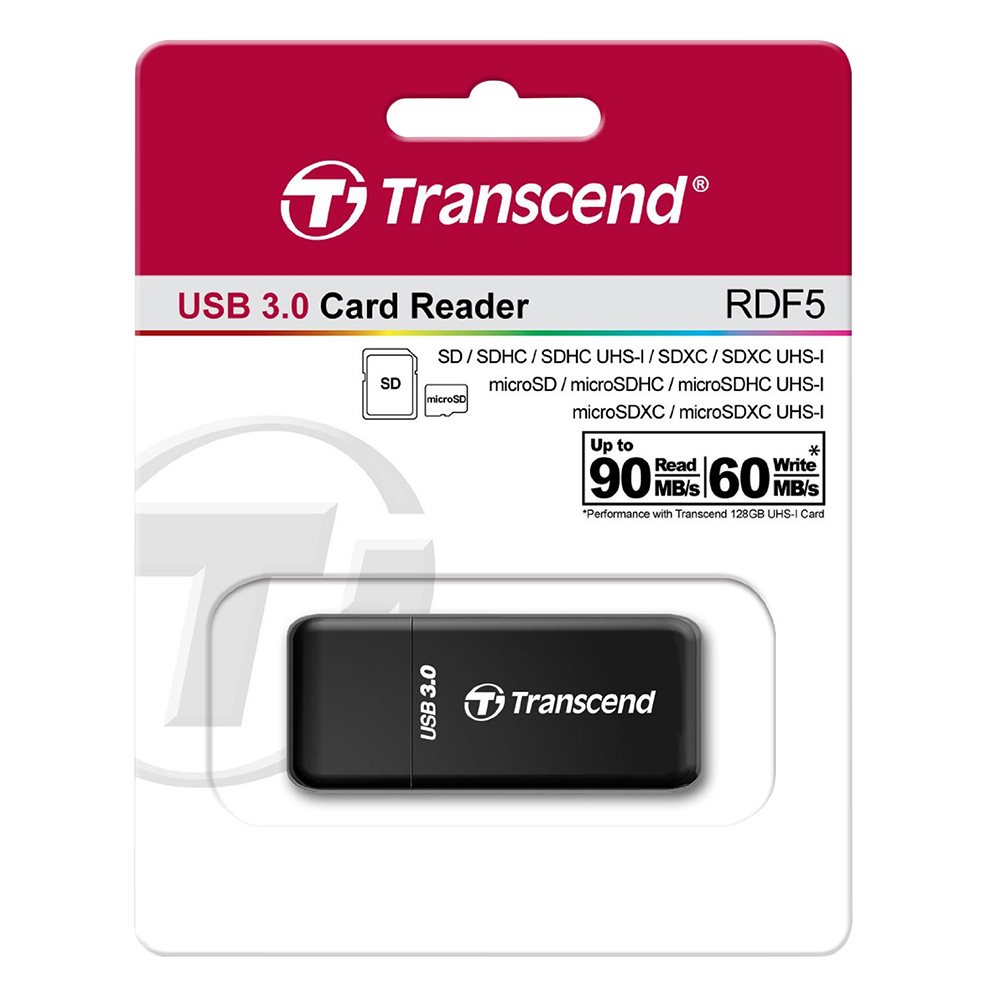 Đầu Đọc Thẻ Nhớ Transcend TS-RDF5K - USB 3.0