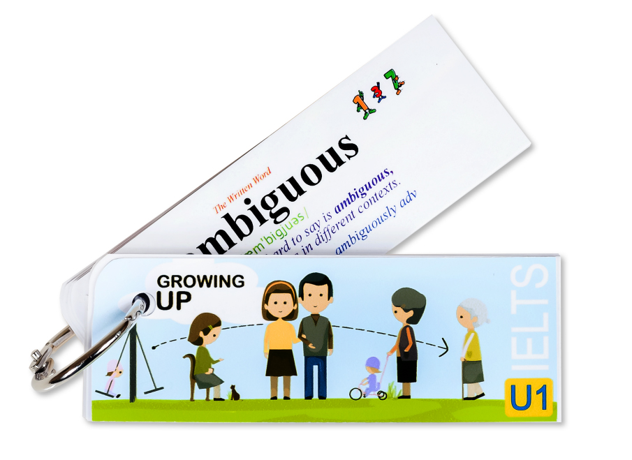 Flashcard Growing Up Best Quality (U1)