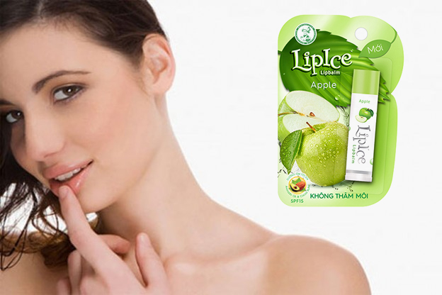Son Dưỡng Môi Không Màu Rohto Lipcare New Lipice  Apple (4.3g) - Hương Táo