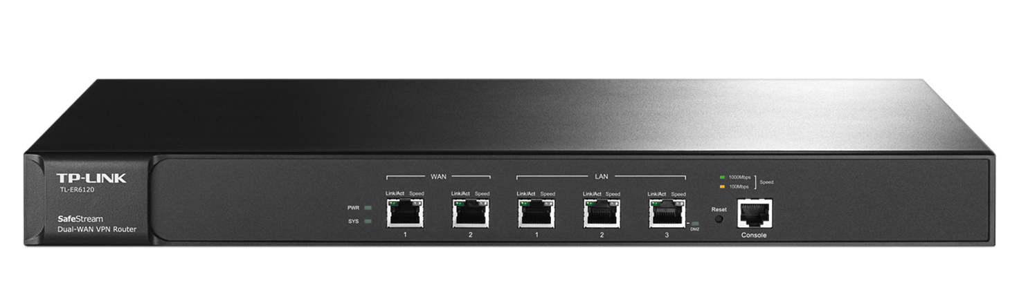 TP Link TL-ER6120 - Router VPN SafeStream 2 Cổng WAN Gigabit