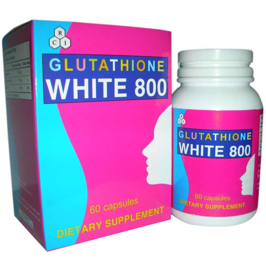 Viên Uống Hỗ Trợ Điều Trị Sạm Da, Nám Da, Làm Trắng Da NC Glutathione White 800 (60 Viên)