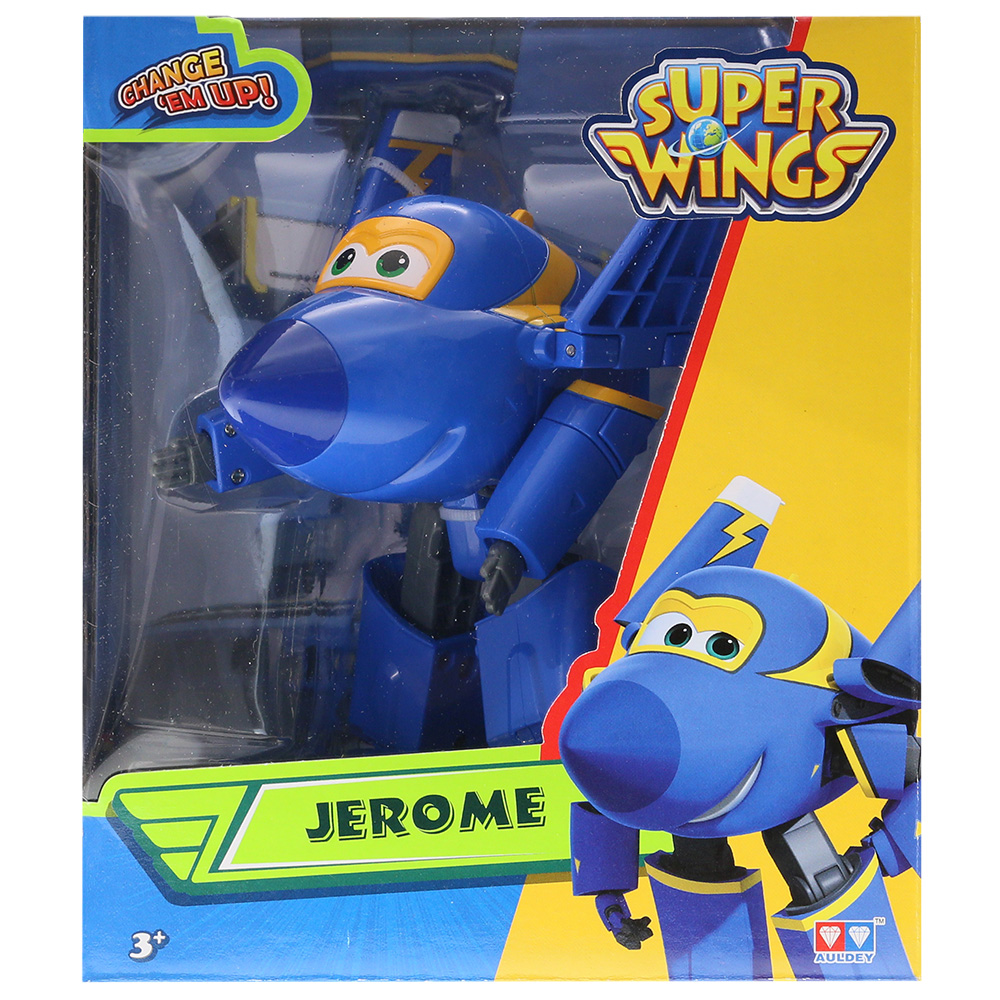 Máy Bay Biến Hình Robot Cỡ Lớn Super Wings YW710230-W – Jerome Cuồng Phong