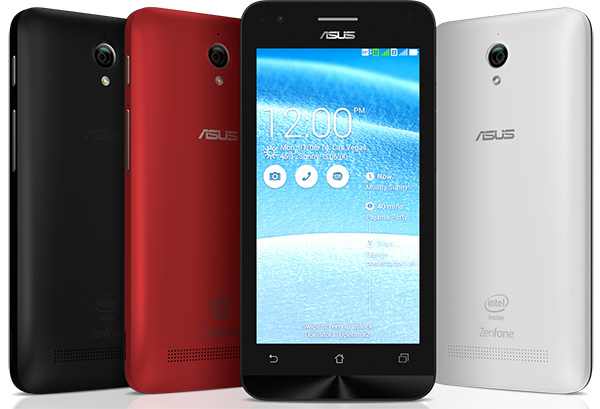 Asus Zenfone C - 4.5 inch/2 nhân x 1.2GHz/8GB/5.0MP/2100mAh/2 SIM 2 Sóng